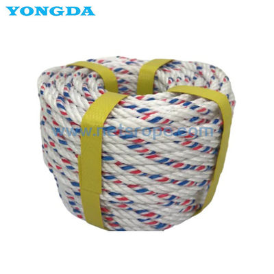 3-Strand Campuran plyester dan tali polypropylene