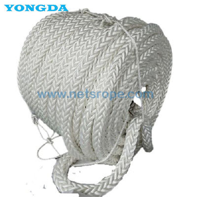 Tali Polypropylene Poliester Serat Ganda 30667-2014 12 Strand Ketahanan Aus Yang Baik