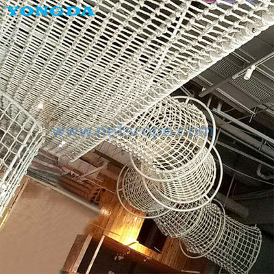 Jaringan Keamanan Mendaki Nylon Untuk Slide Terowongan Taman bermain