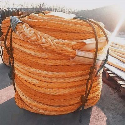 60mm UHMWPE tali untuk Tugger Boat Menarik dan Mooring tali