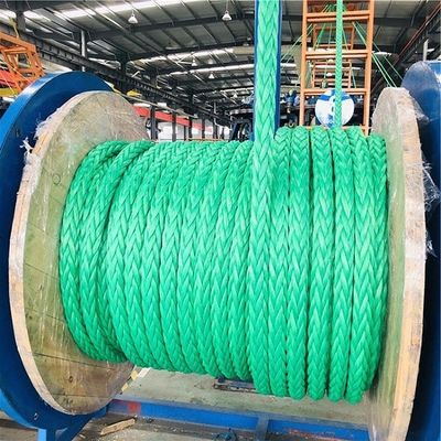 High Strength Light Weight UHMWPE Cord Marine Mooring Rope 8 Strands
