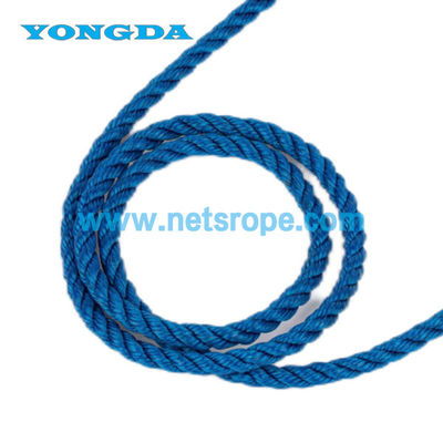16mm 3 Strand PP Tali Perikanan Untuk Perahu Mooring/Boy Mooring/Trawling/Pelayaran dengan Tali Panjang